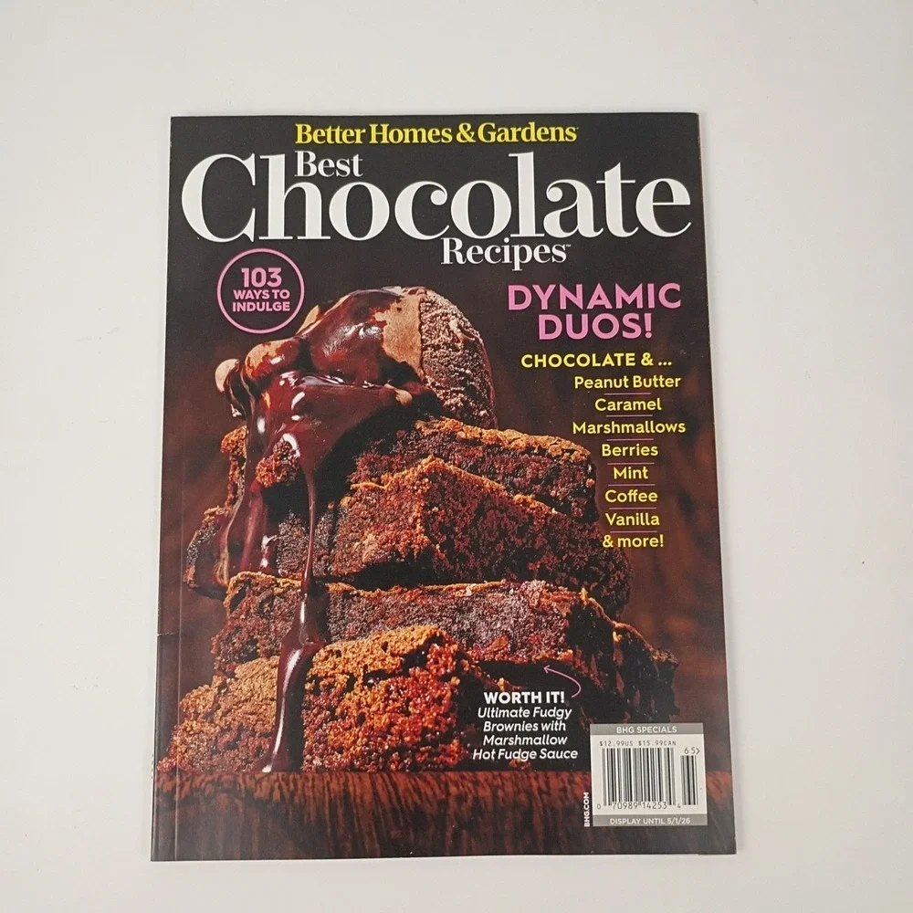 Better Homes and Garden Magazine Best Chocolate Recipes  103 Ways To Indulge